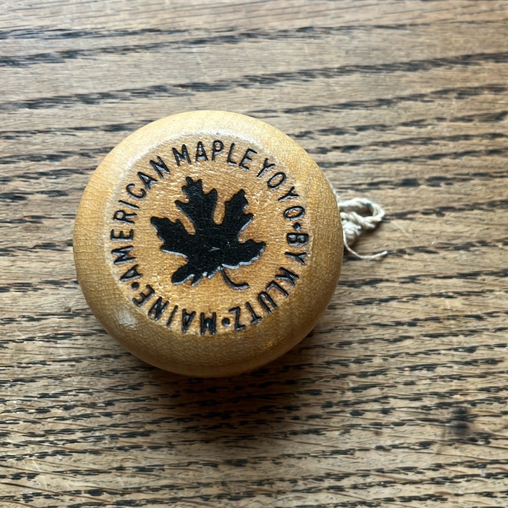 Made in Maine Klutz Brand Yo-yo
